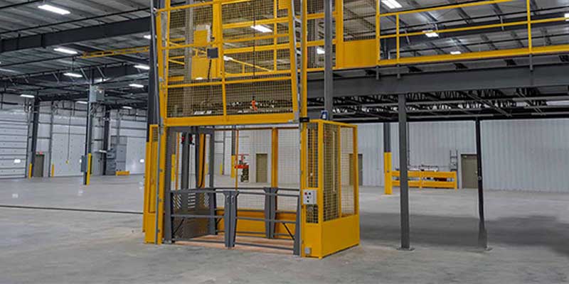 Ứng dụng của  thang hàng thuỷ lực 1 tấn