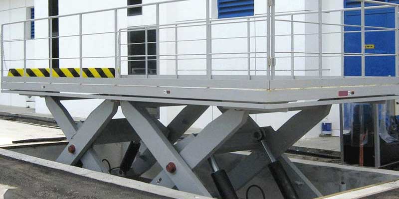 Ưu điểm của thang hàng thủy lực 5000kg